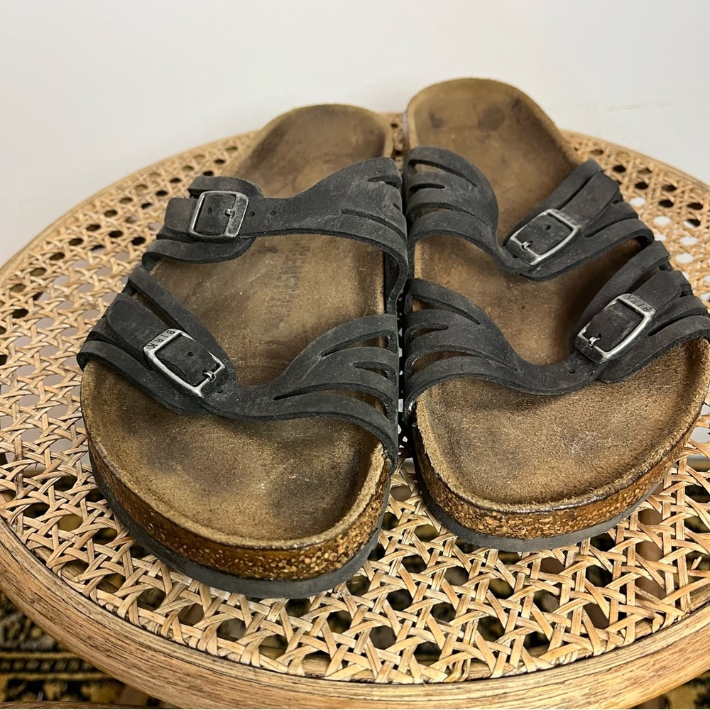 Birkenstock Black Leather sandals